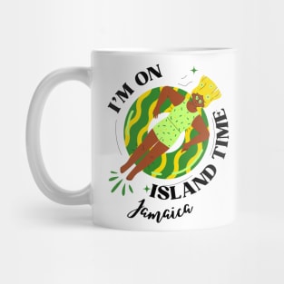 I'm On Island Time Jamaica Mug